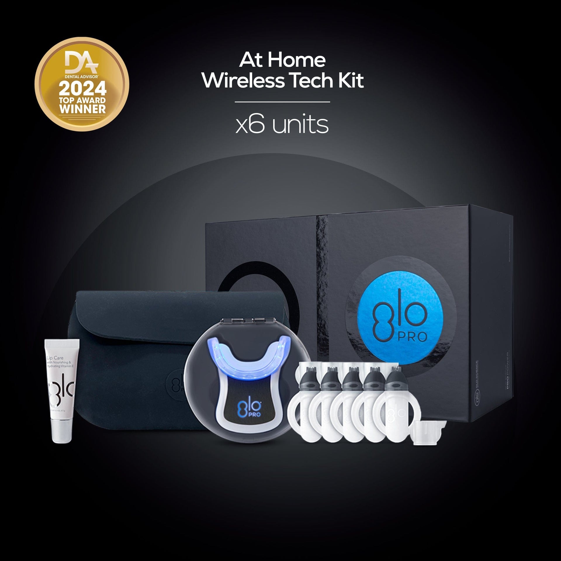 GLO POWER+ At Home Whitening Wireless Tech Bundle (10% HP) (6 Patients)