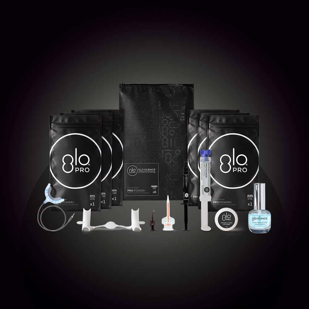 GLO In-Office Whitening Refill + Stain Protection Kit [6x Patients]