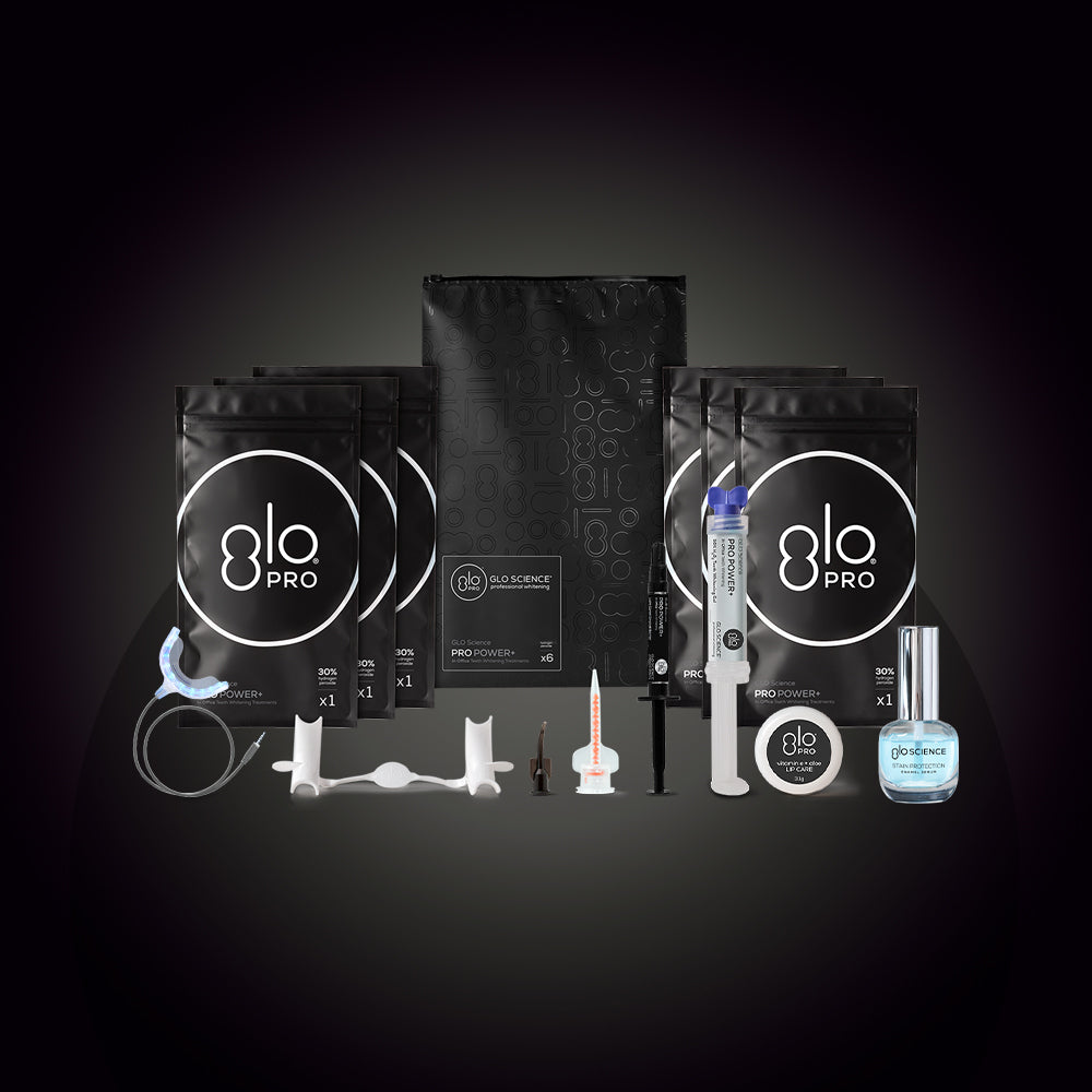 GLO In-Office Whitening Refill + Stain Protection Kit [6x Patients]