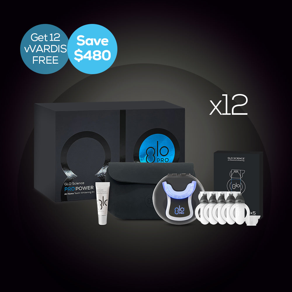 Buy 12 At-Home Whitening Kits, Get 12 vvardis free!